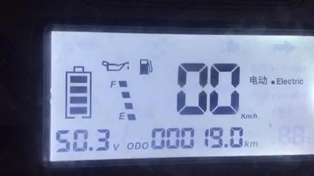 Hybrid Scooter, Charge/Electric/Gasoline Gears, Range Min 340km